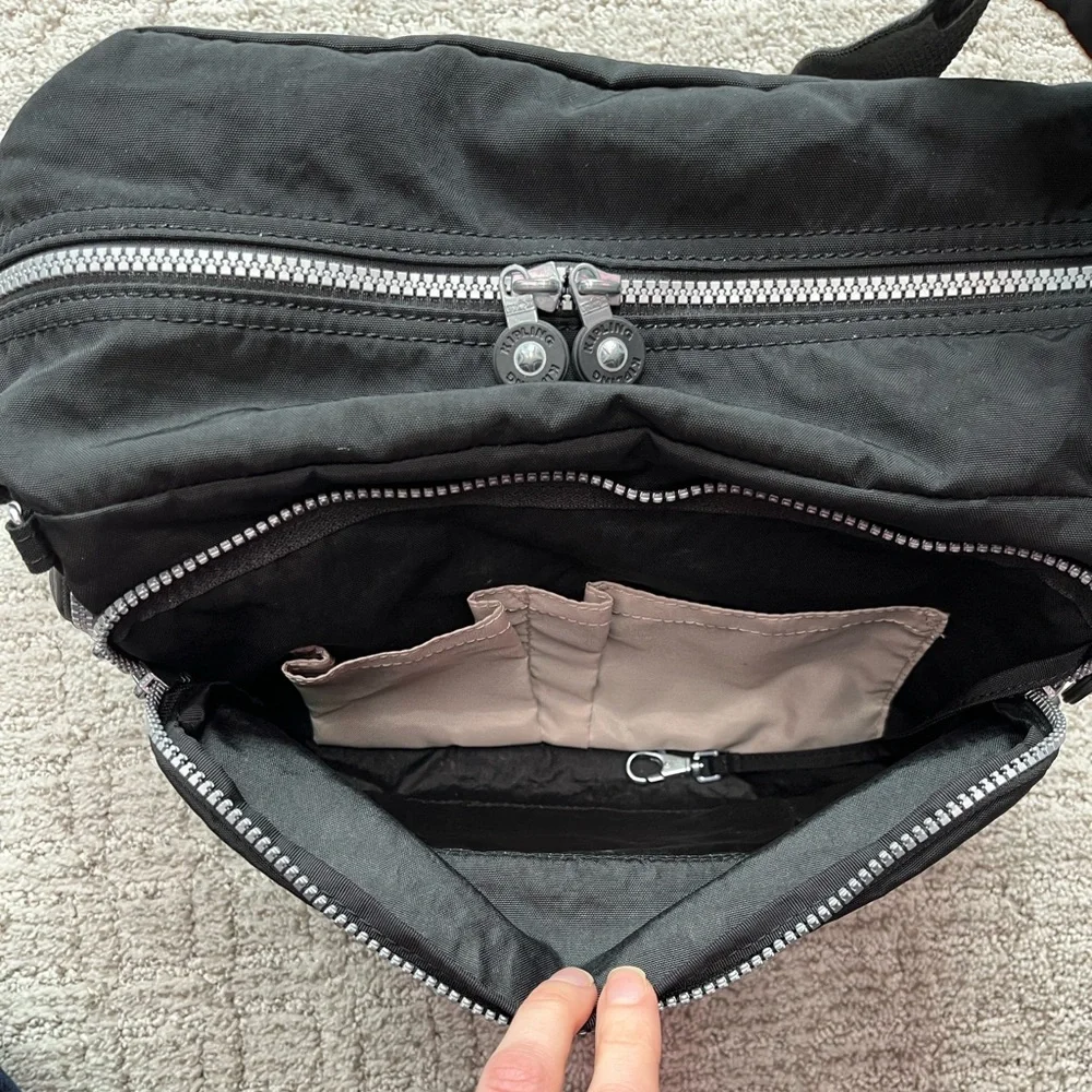 Kipling Black Nylon Convertible Bag - Picture 7 of 9